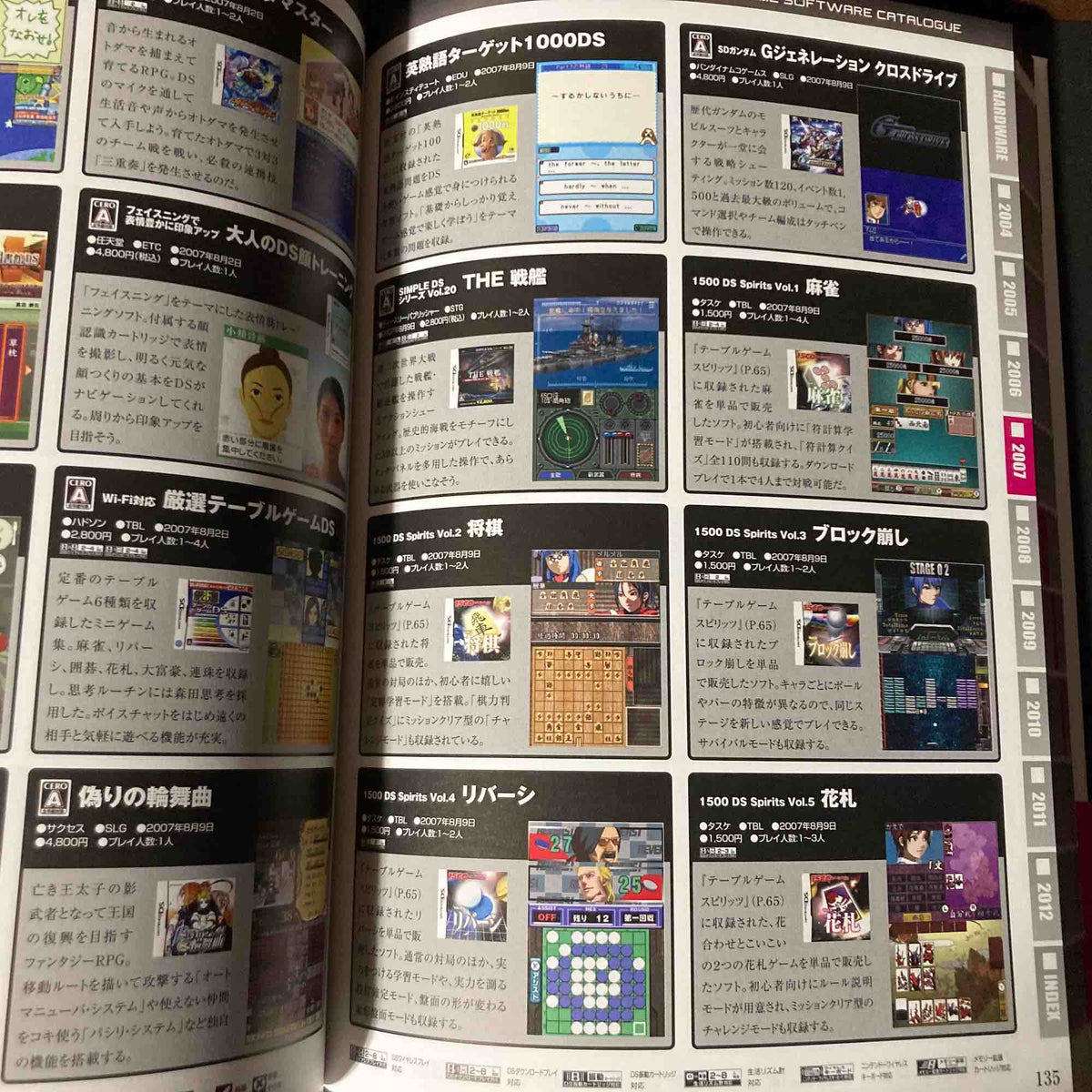 Nintendo DS Perfect Catalogue