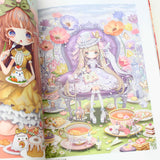 Girls illustration - Japan Art Book