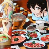 Manga Characters Food Illustration Collection