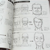 How to Draw Older Men - Japan Manga Art Book