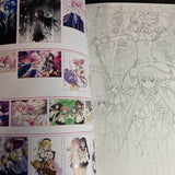 Magia Record Puella Magi Madoka Magica Coloring Book